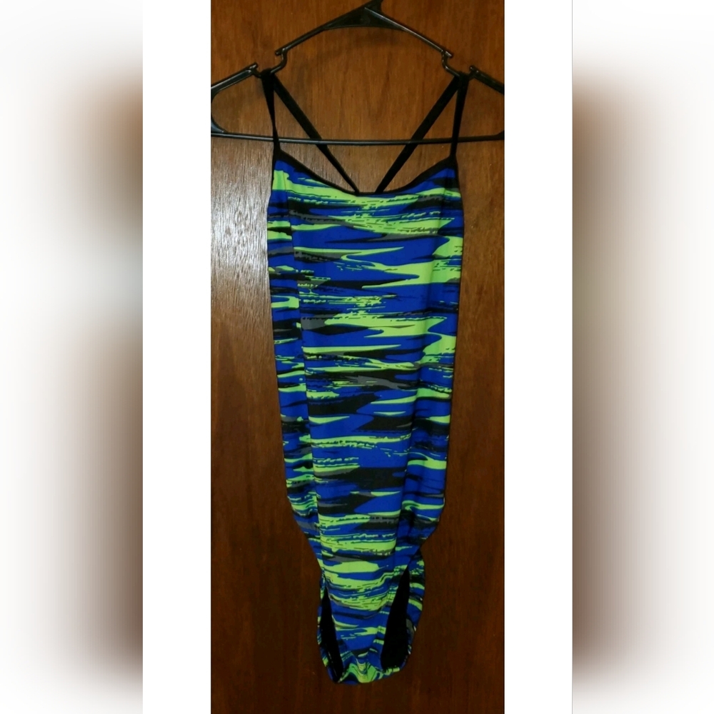 Rise Racerback Swimsuit Sz 36